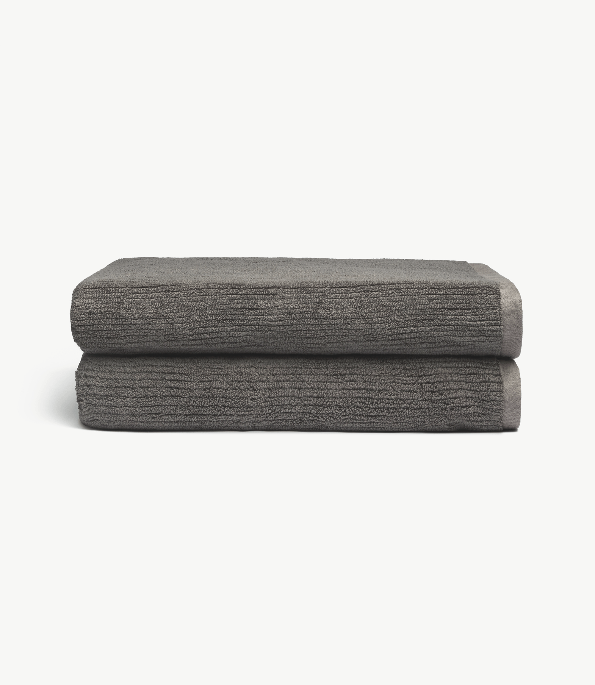 Ribbed Terry Bath Sheets -