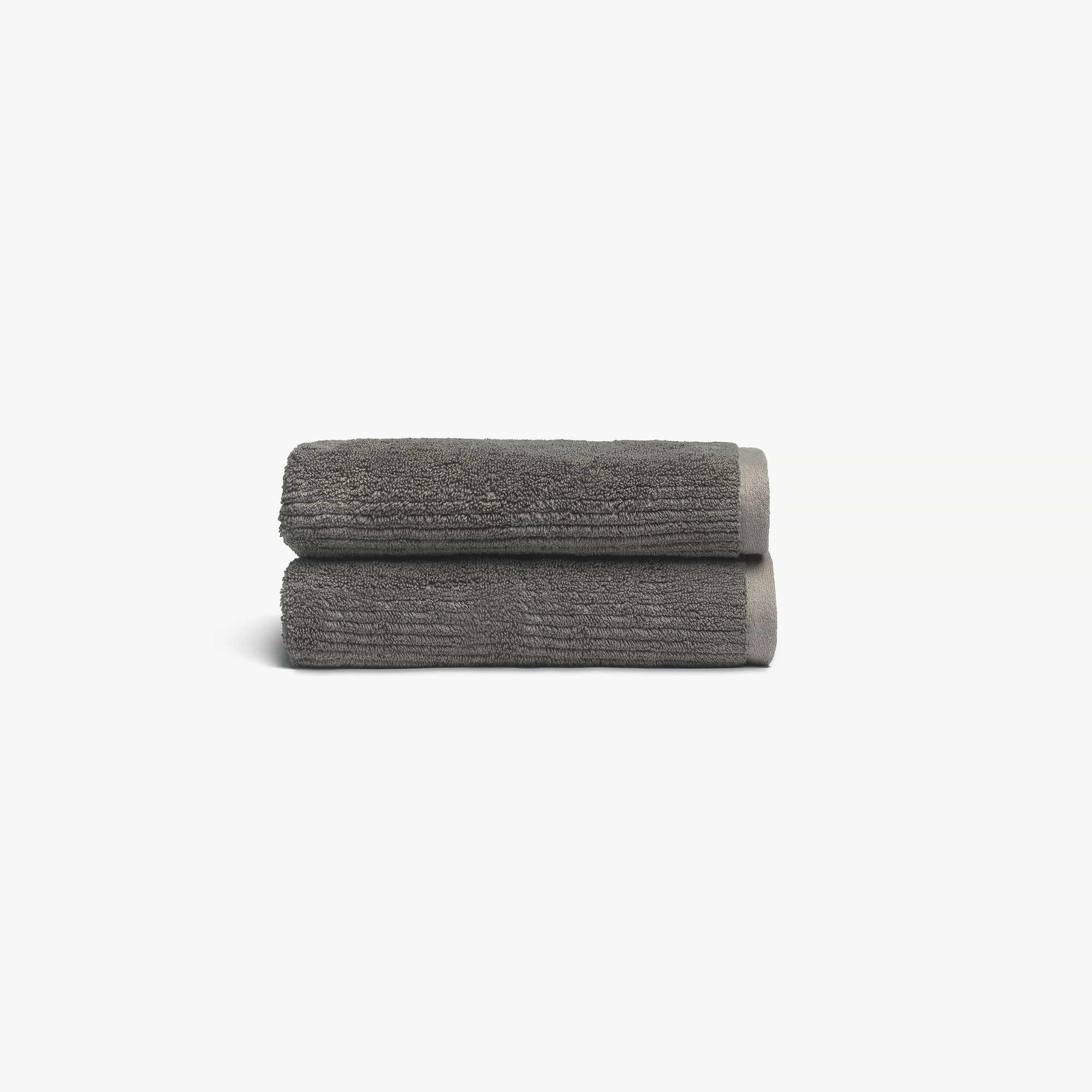 Ribbed Terry Hand Towels -