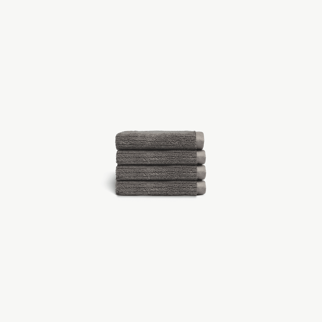 Ribbed Terry Washcloths -
