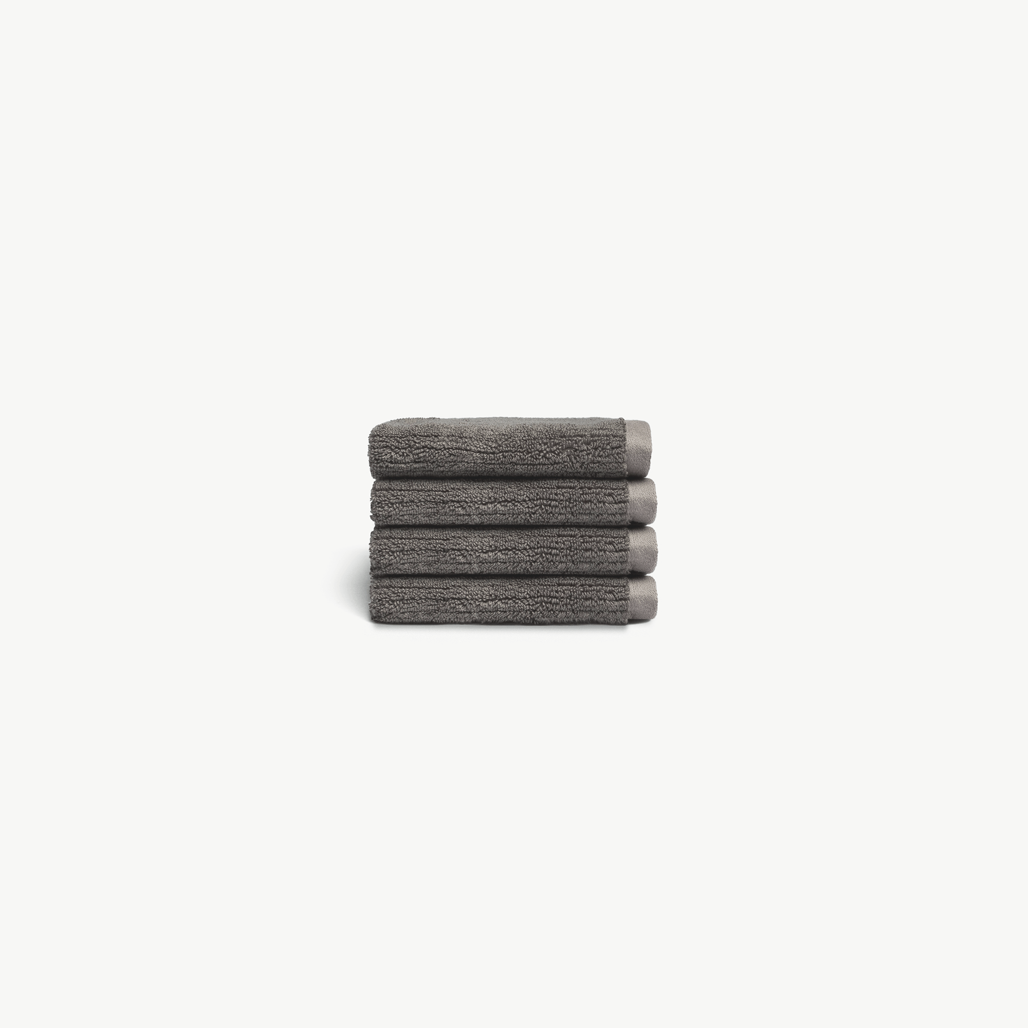 Ribbed Terry Washcloths -