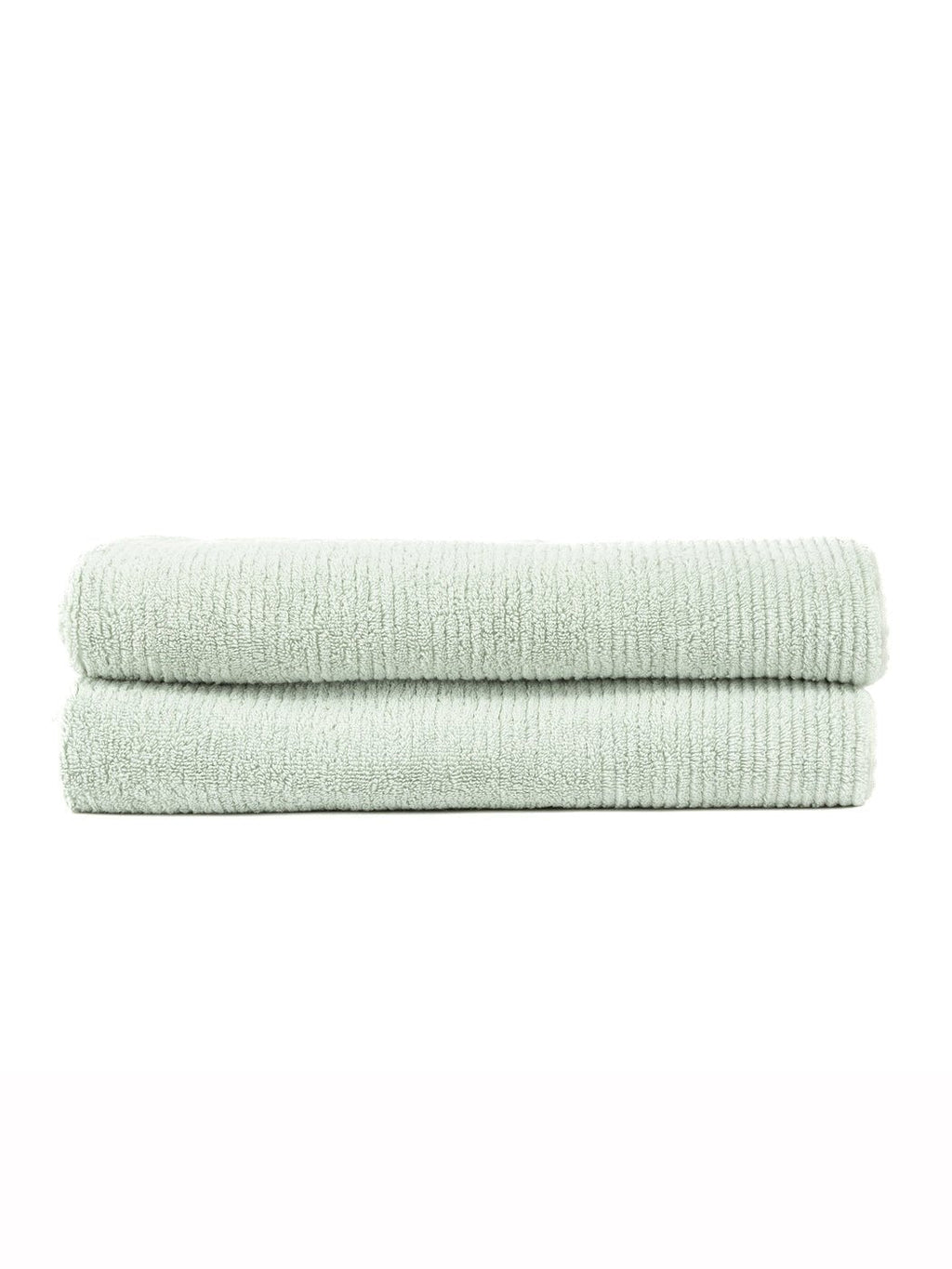 Ribbed Terry Bath Sheets -