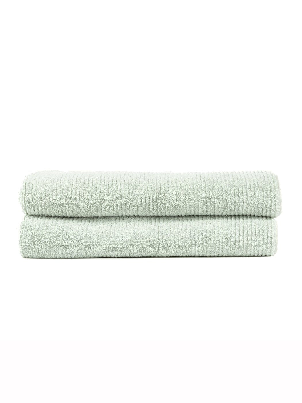 Ribbed Terry Bath Sheets -