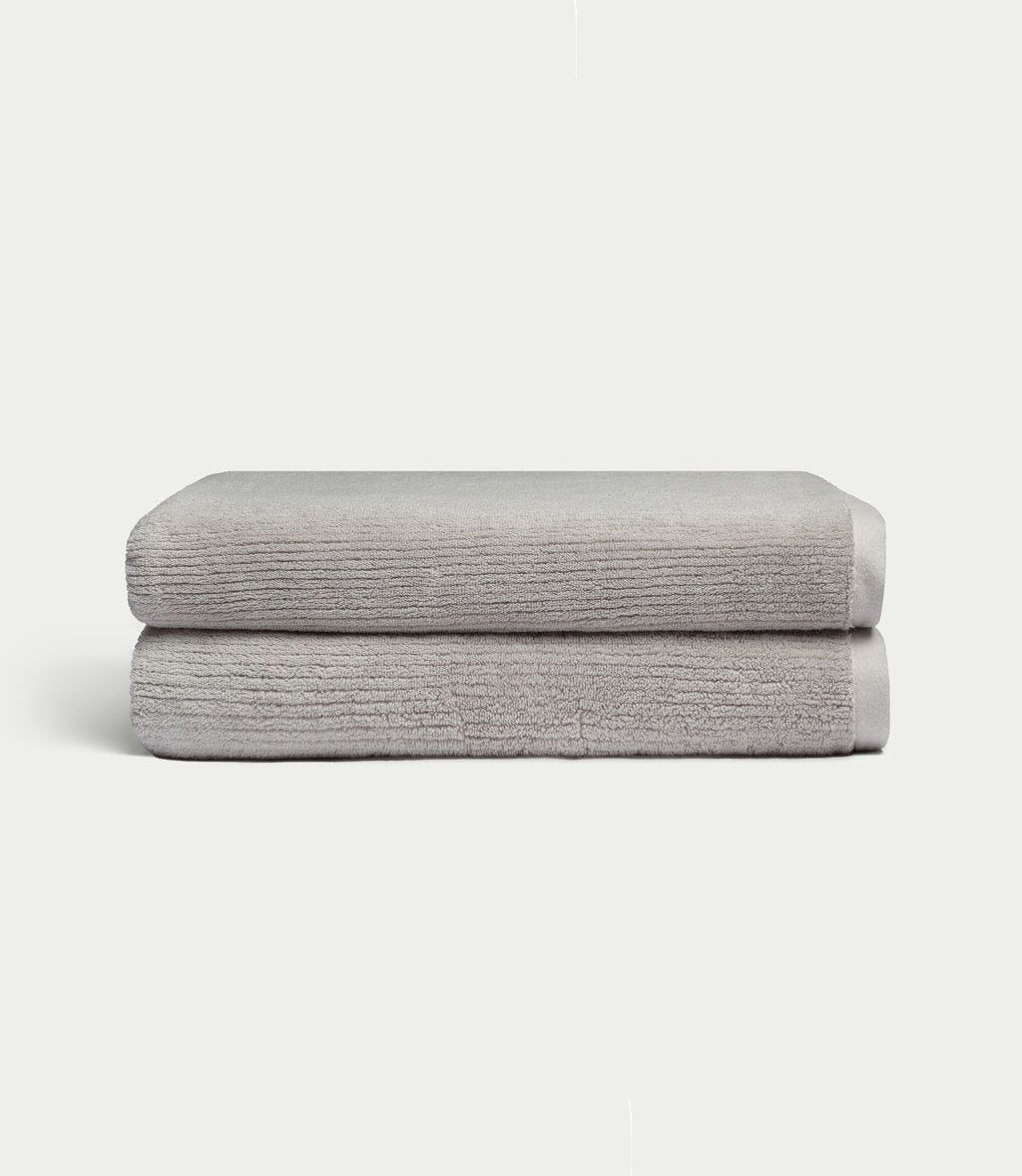 Ribbed Terry Bath Sheets -