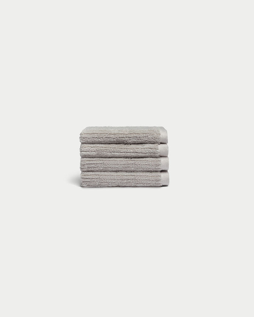 Ribbed Terry Washcloths -