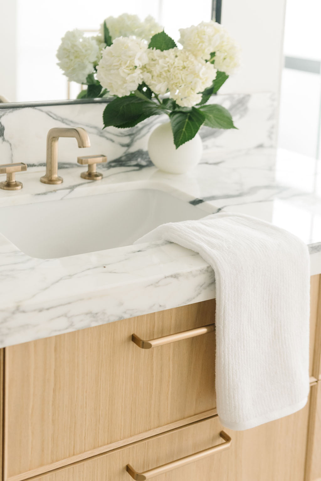 Ribbed Terry Hand Towels -