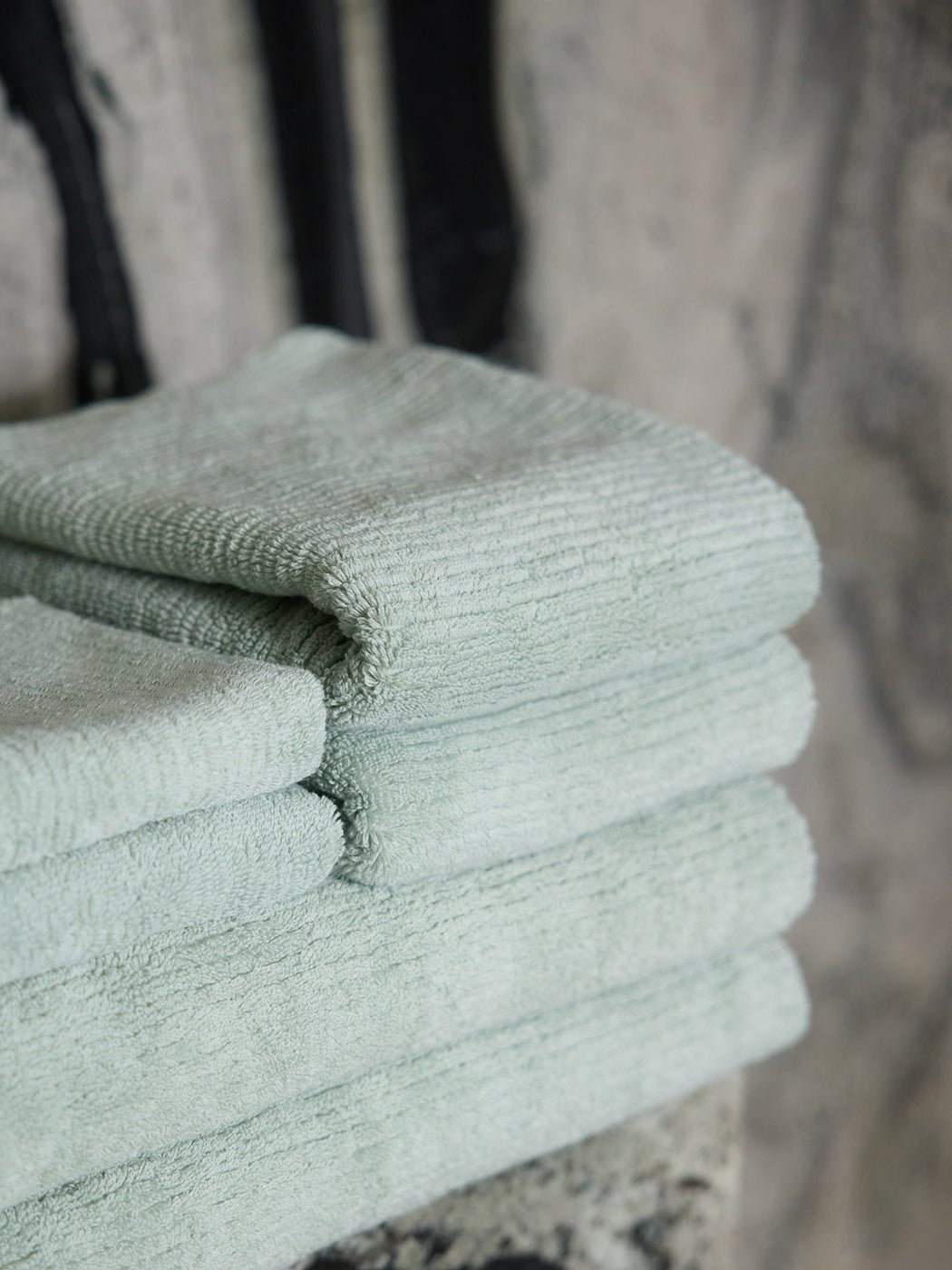 Ribbed Terry Hand Towels