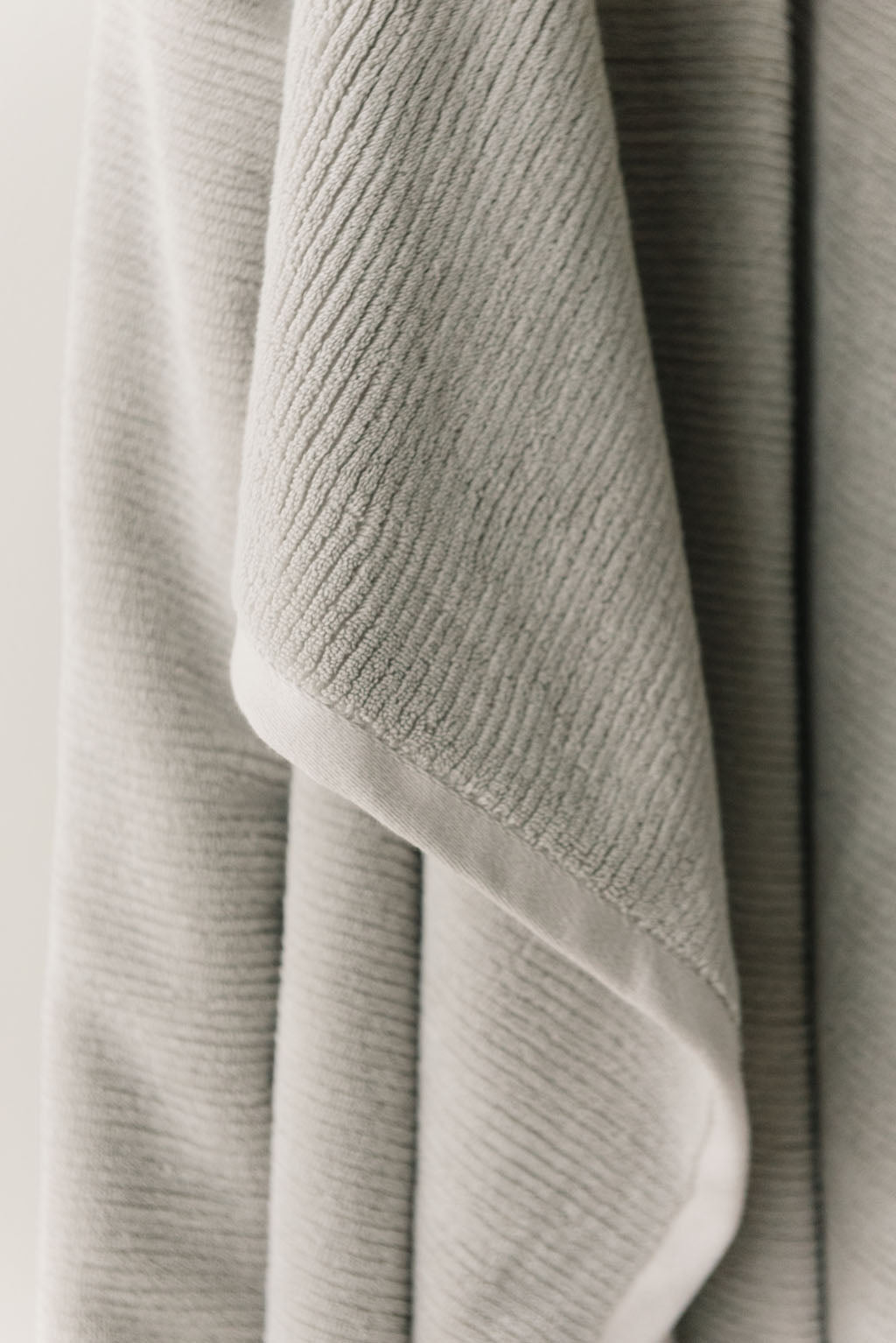 Ribbed Terry Bath Sheets -