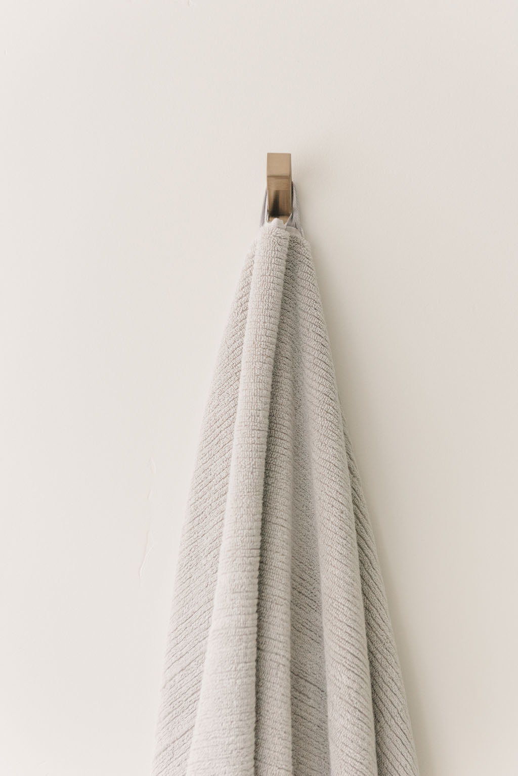 Ribbed Terry Bath Towels