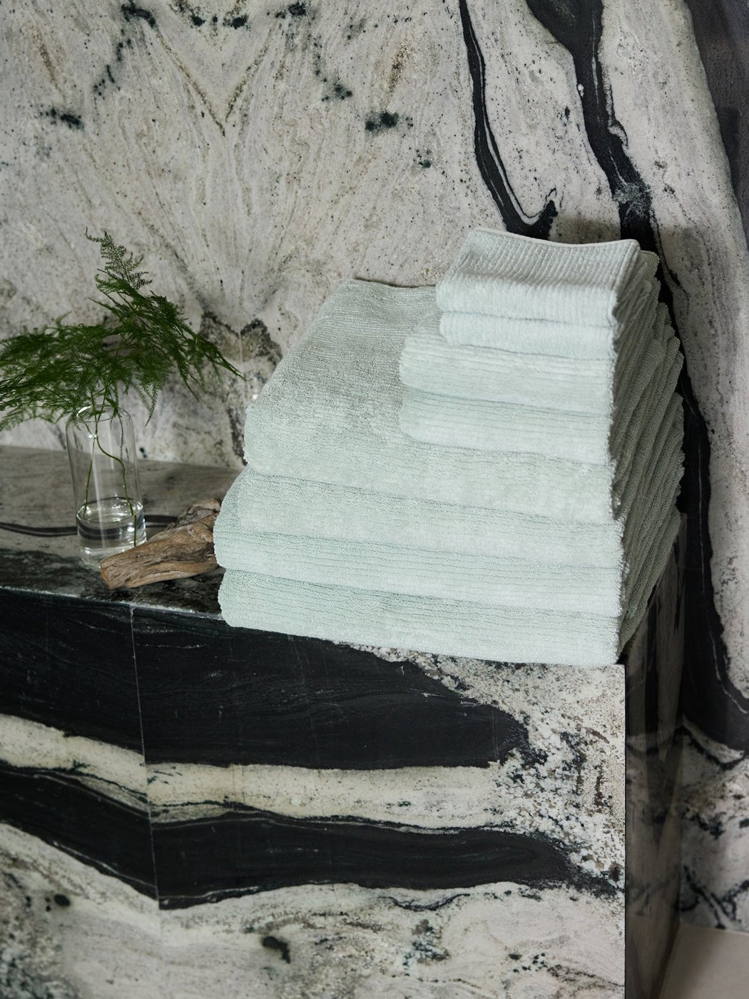 Complete Ribbed Terry Bath Bundle