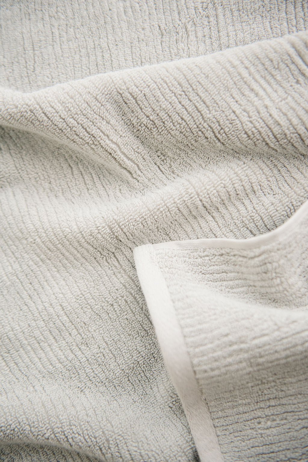Ribbed Terry Bath Towels
