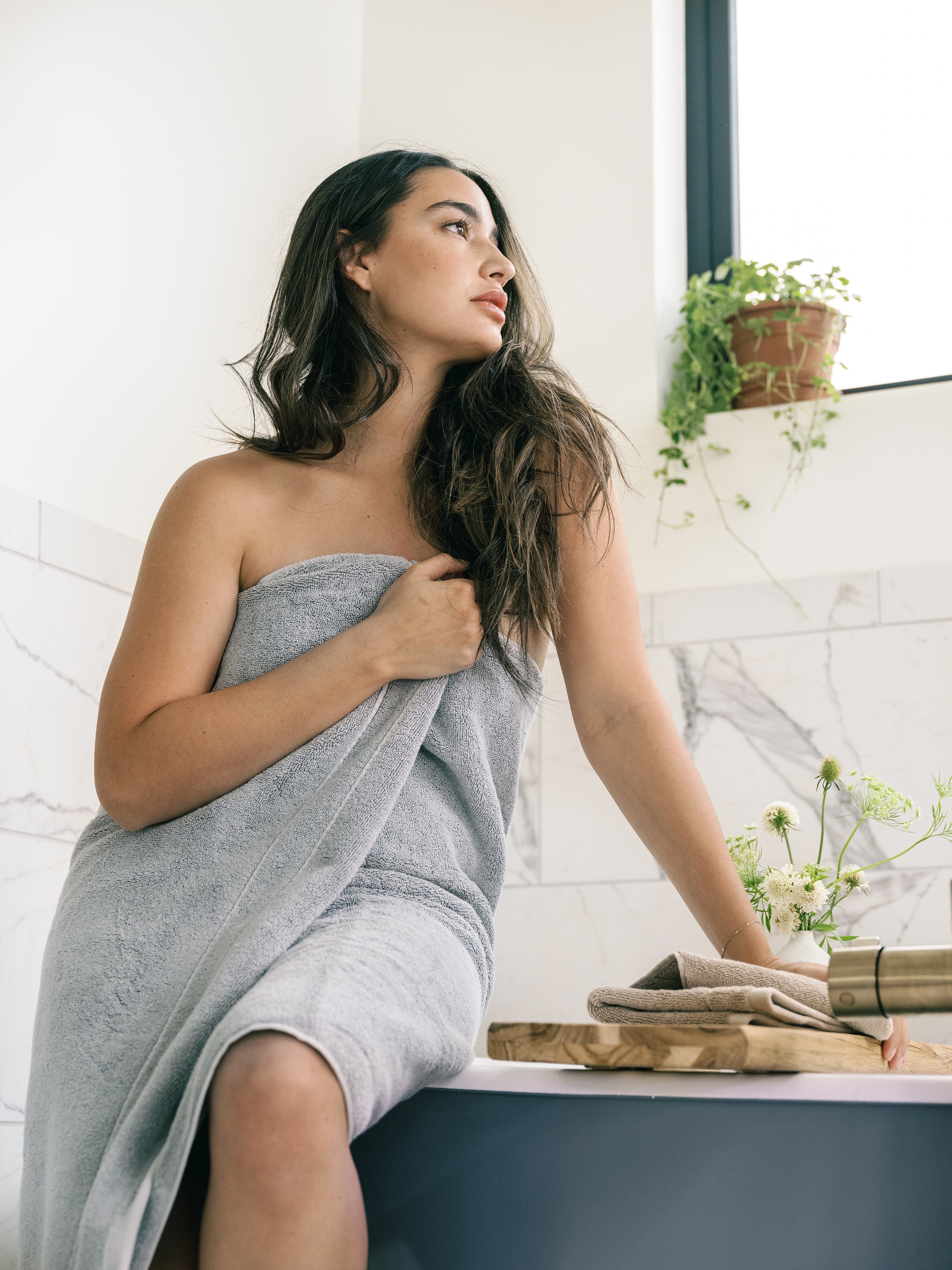 Premium Plush Bath Towels -