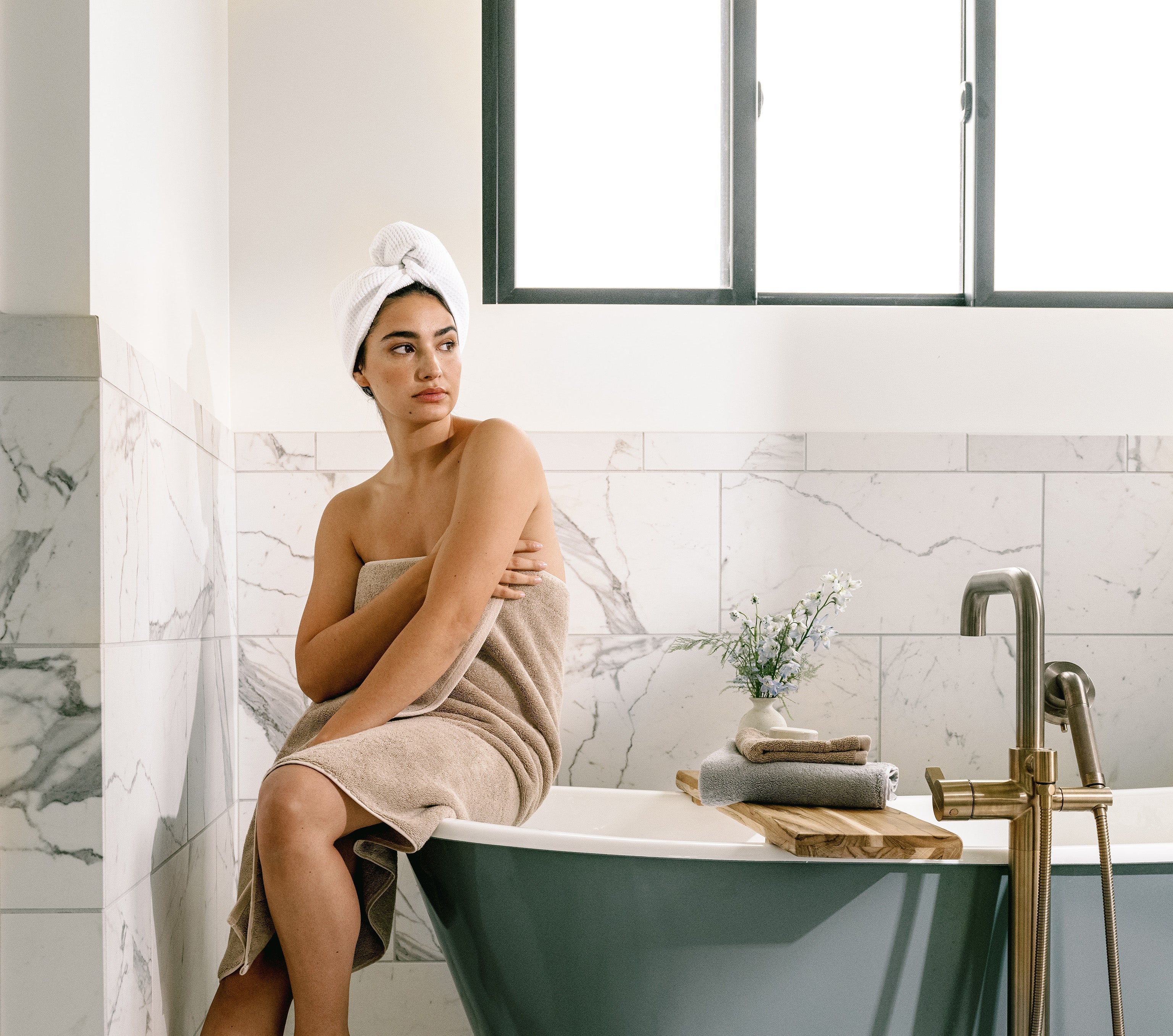 Premium Plush Bath Towels -