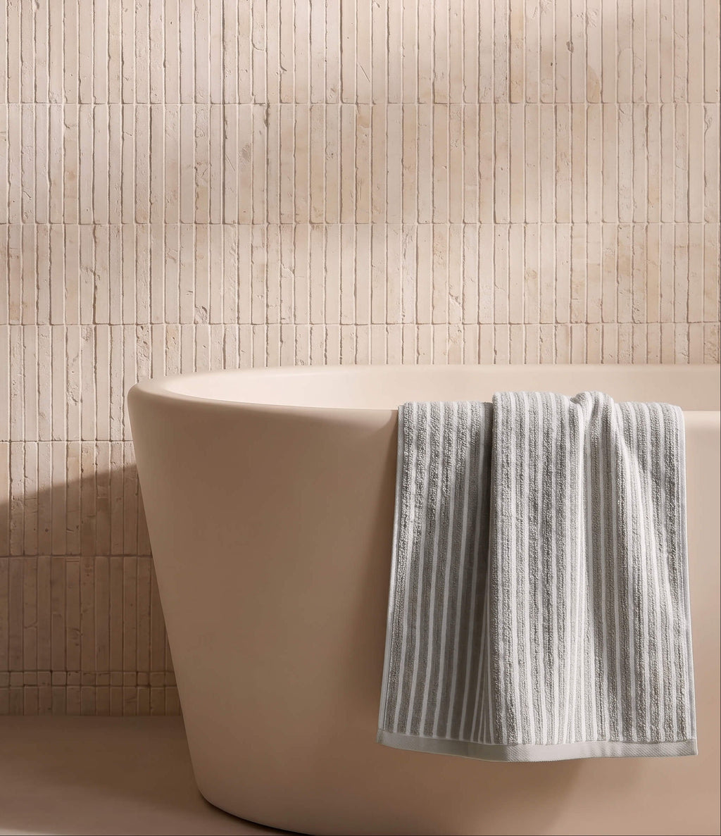 Ribbed Terry Bath Sheets -