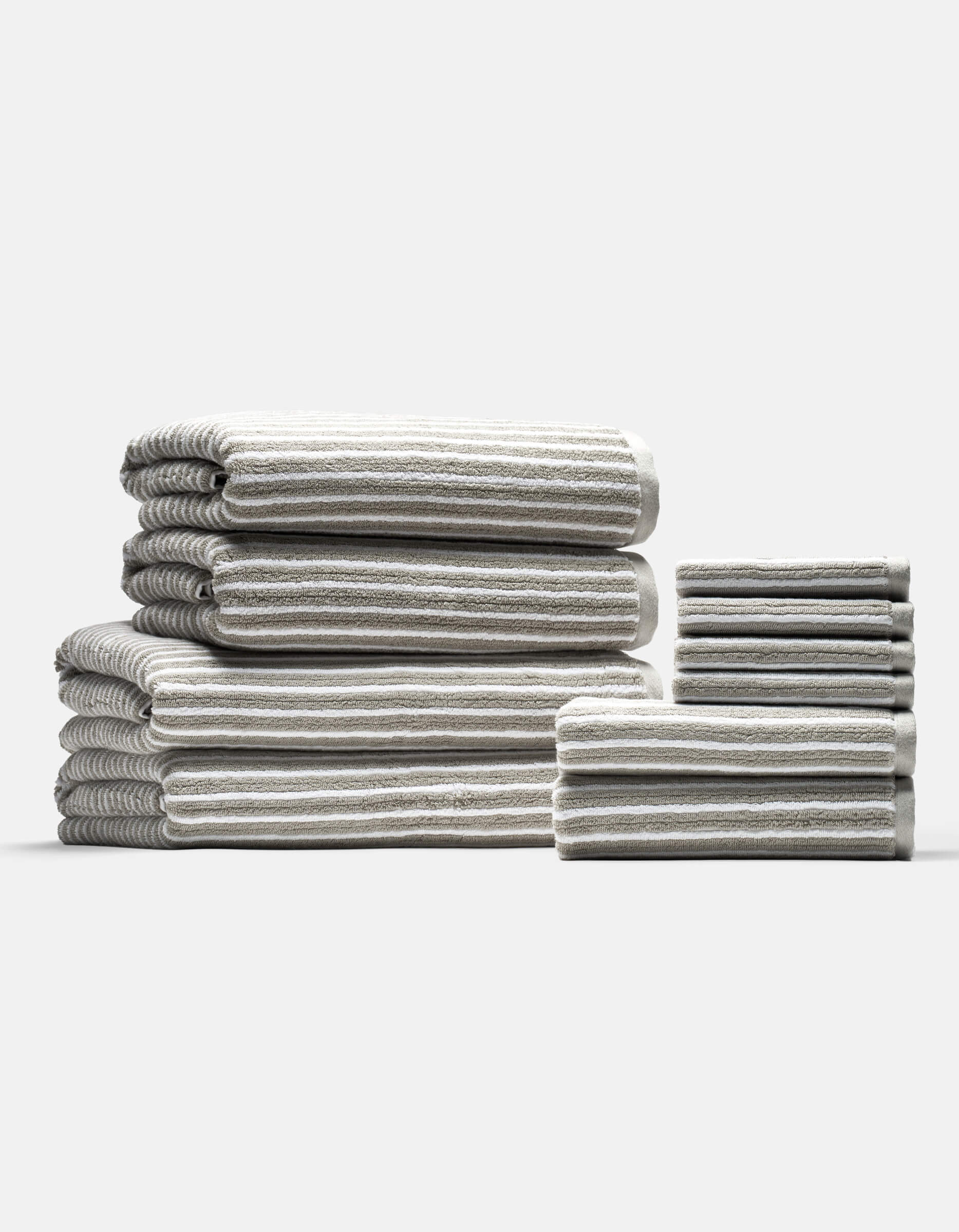 Complete Ribbed Terry Bath Bundle