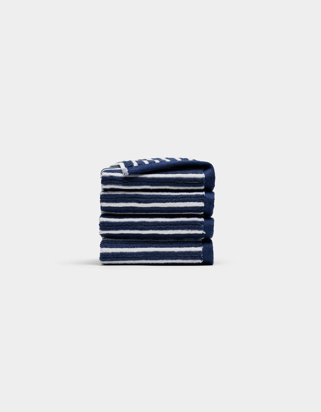 Ribbed Terry Washcloths -