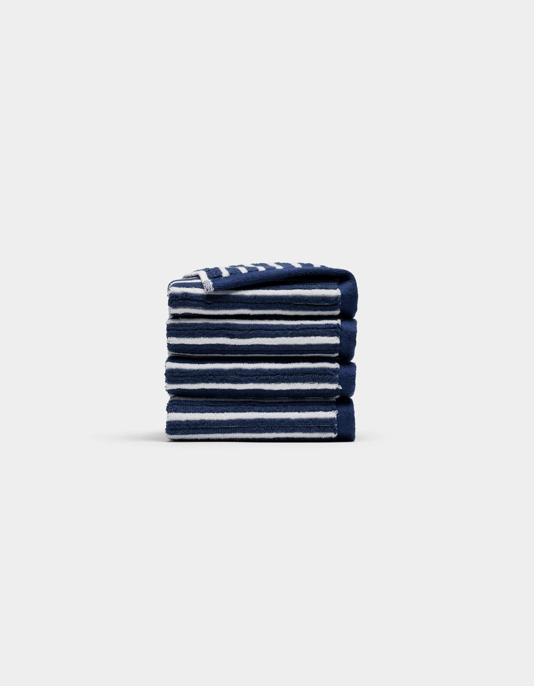 Ribbed Terry Washcloths -