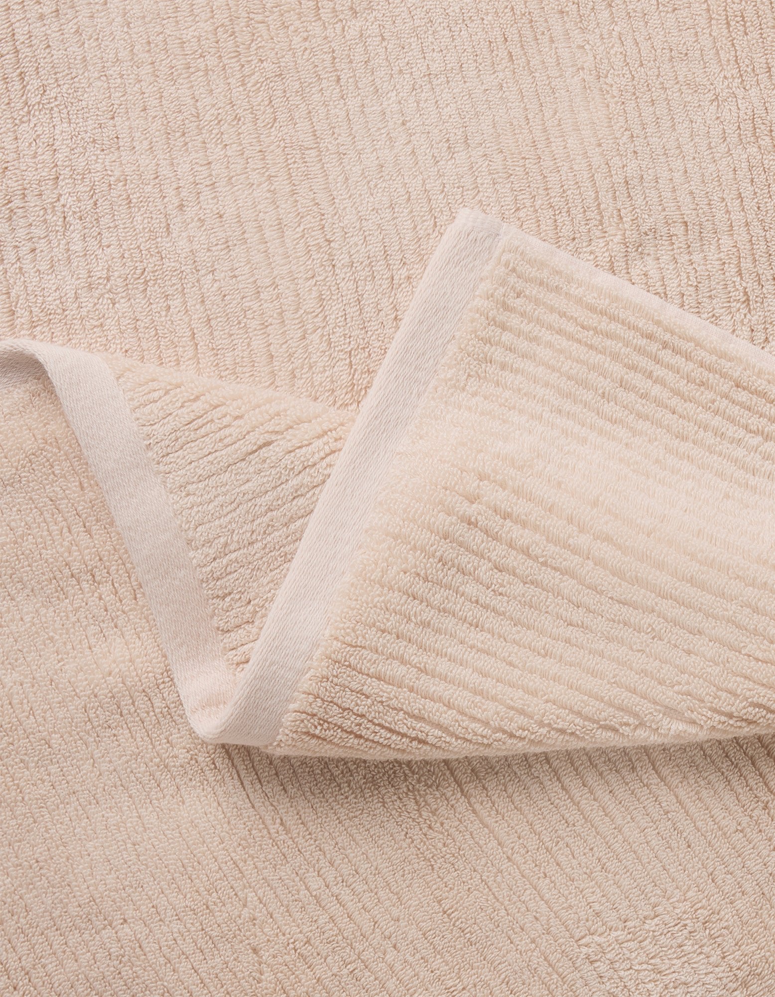 Ribbed Terry Washcloths -
