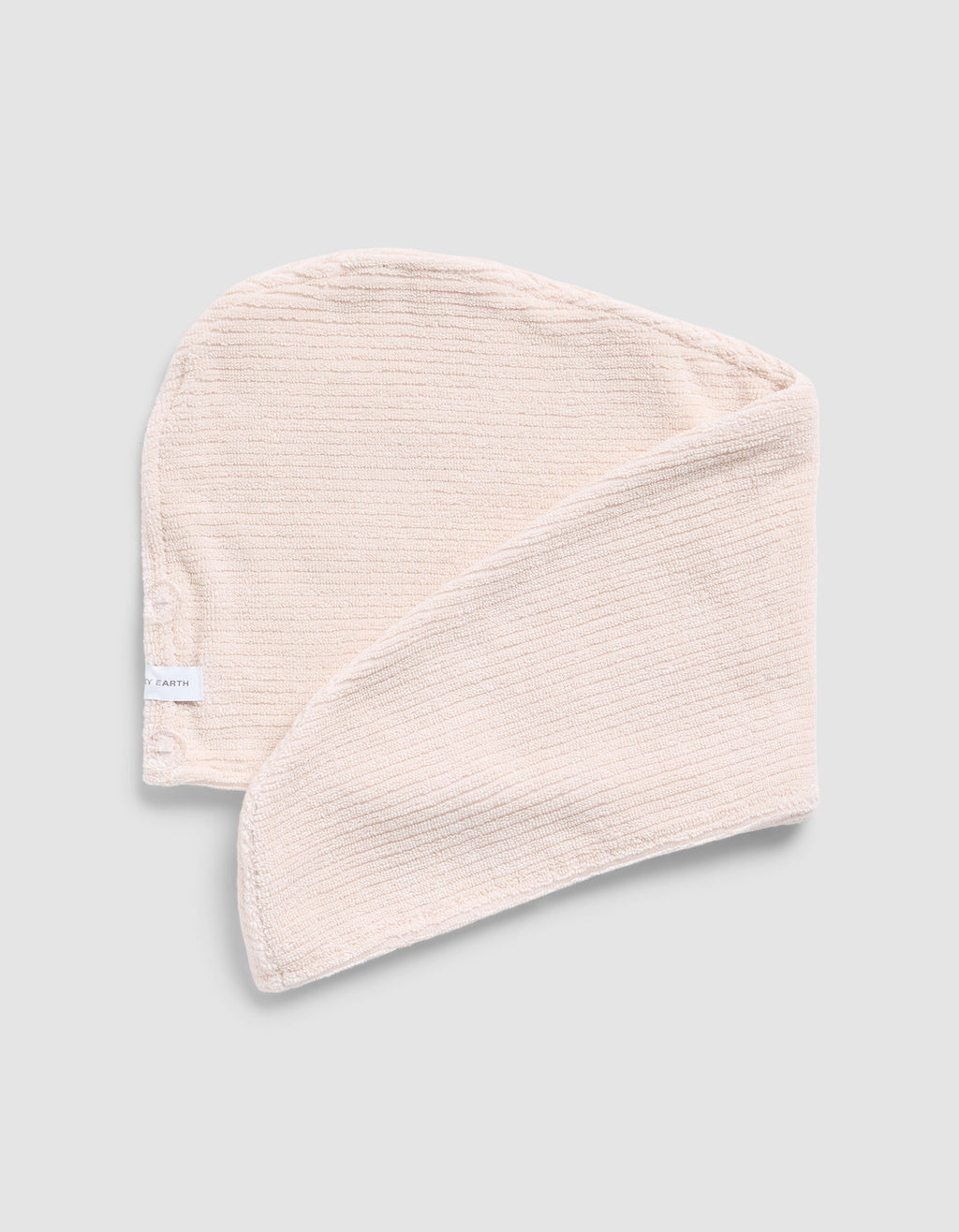 Ribbed Terry Hair Towel