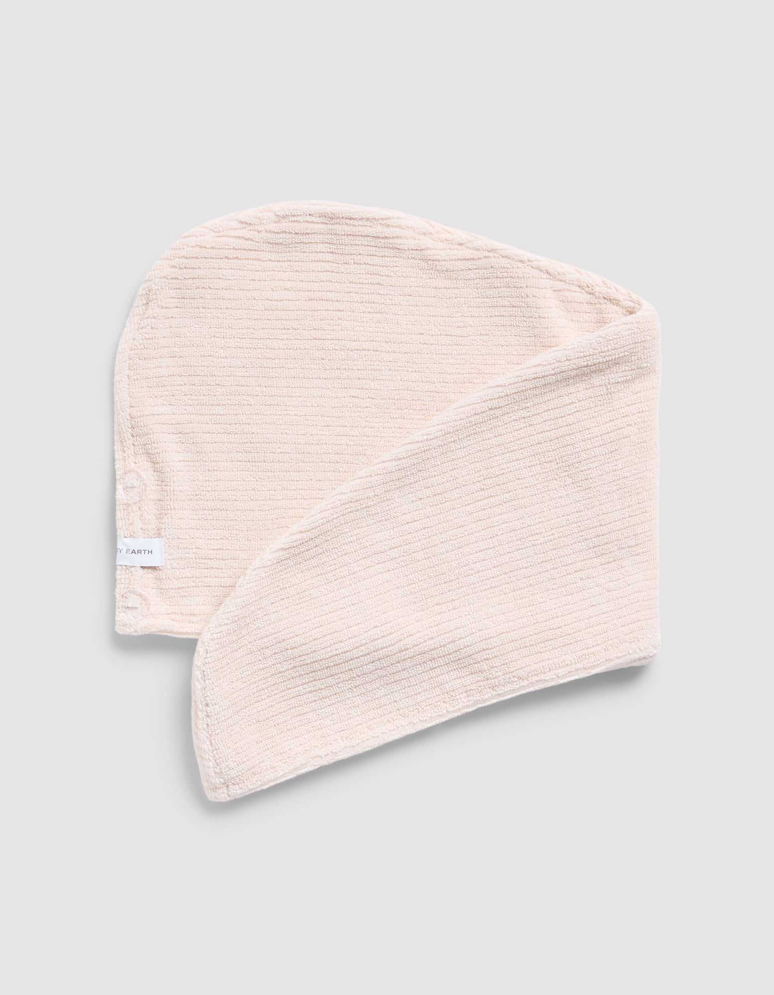 Ribbed Terry Hair Towel -