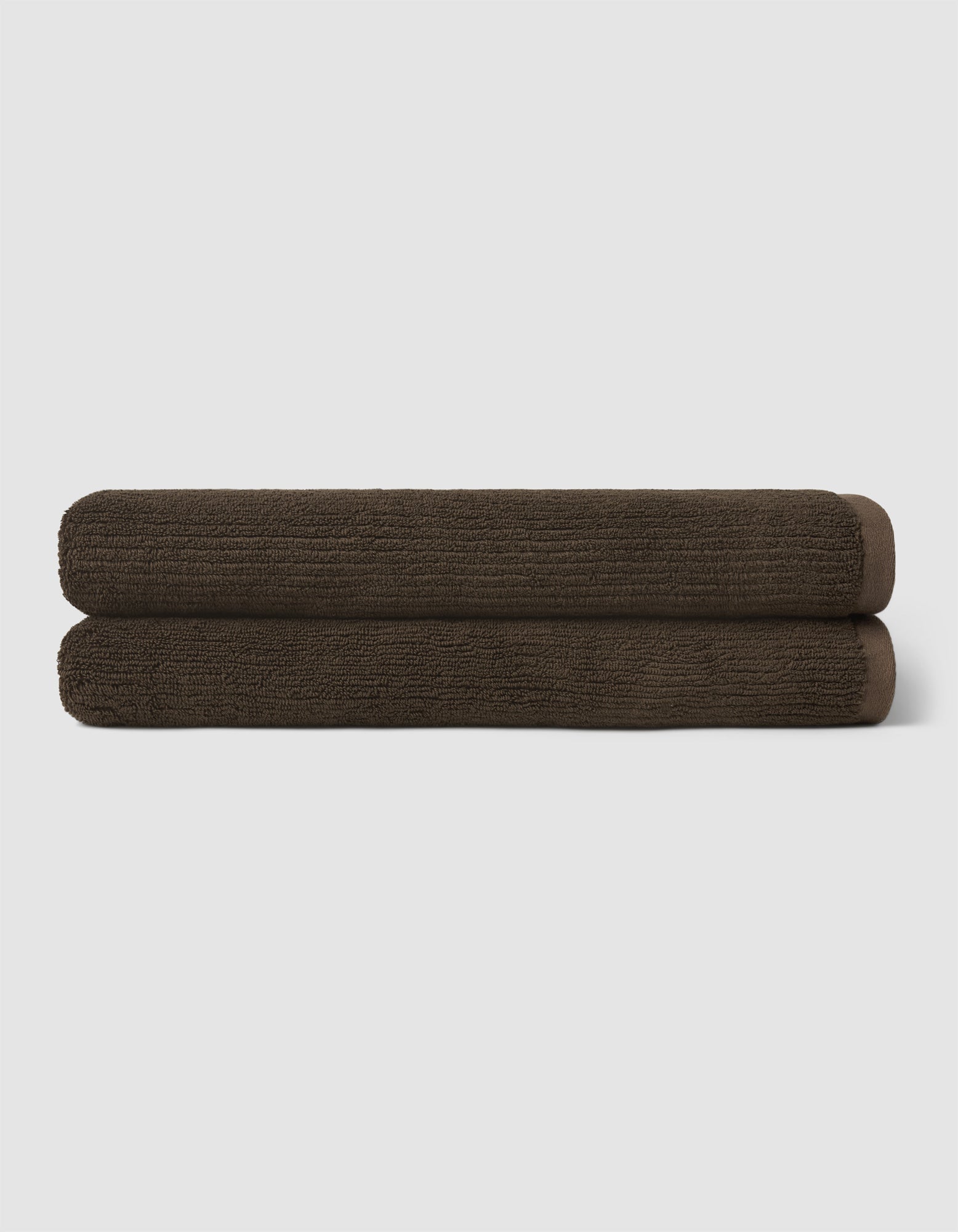 Ribbed Terry Bath Sheets -
