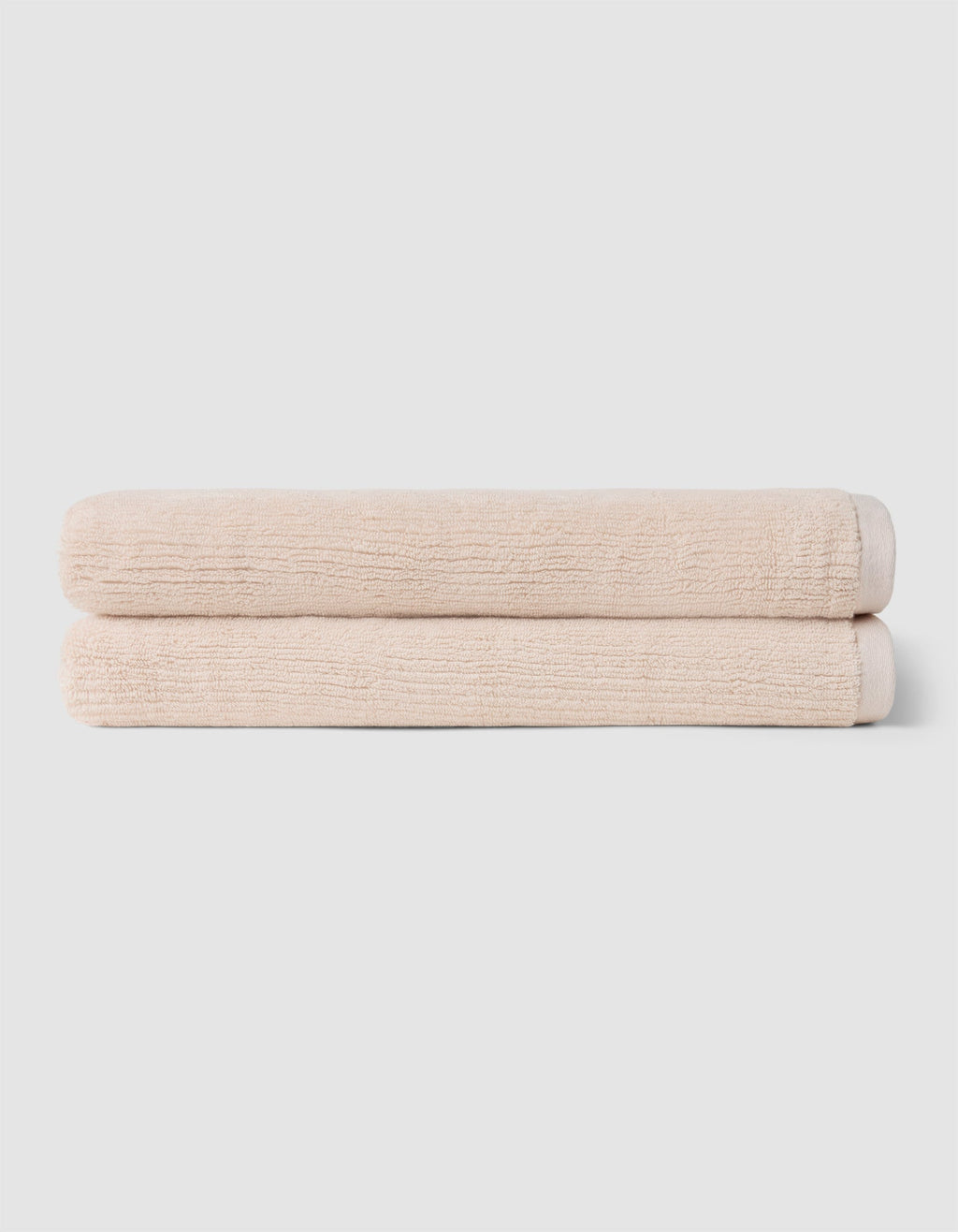 Ribbed Terry Bath Sheets -