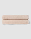 Ribbed Terry Bath Towels -
