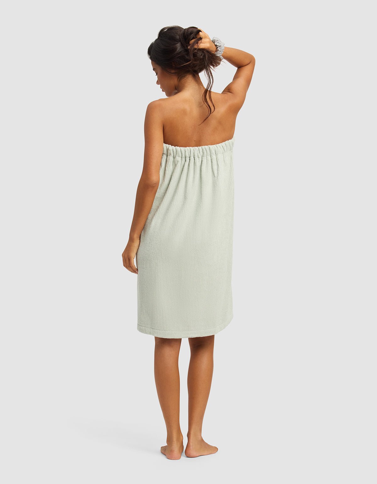 Ribbed Terry Bath Wrap