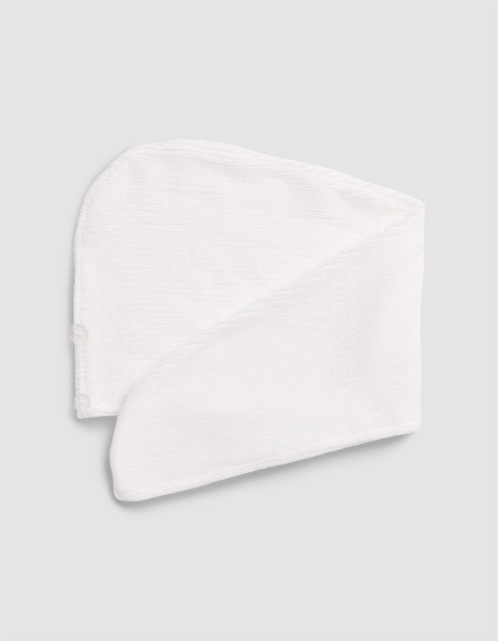 Ribbed Terry Hair Towel