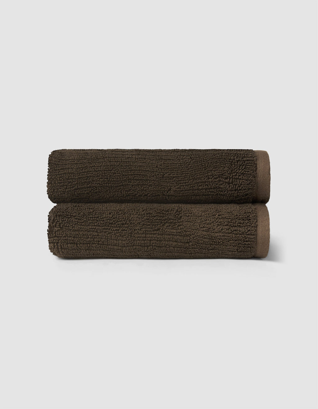 Ribbed Terry Bath Towel Set