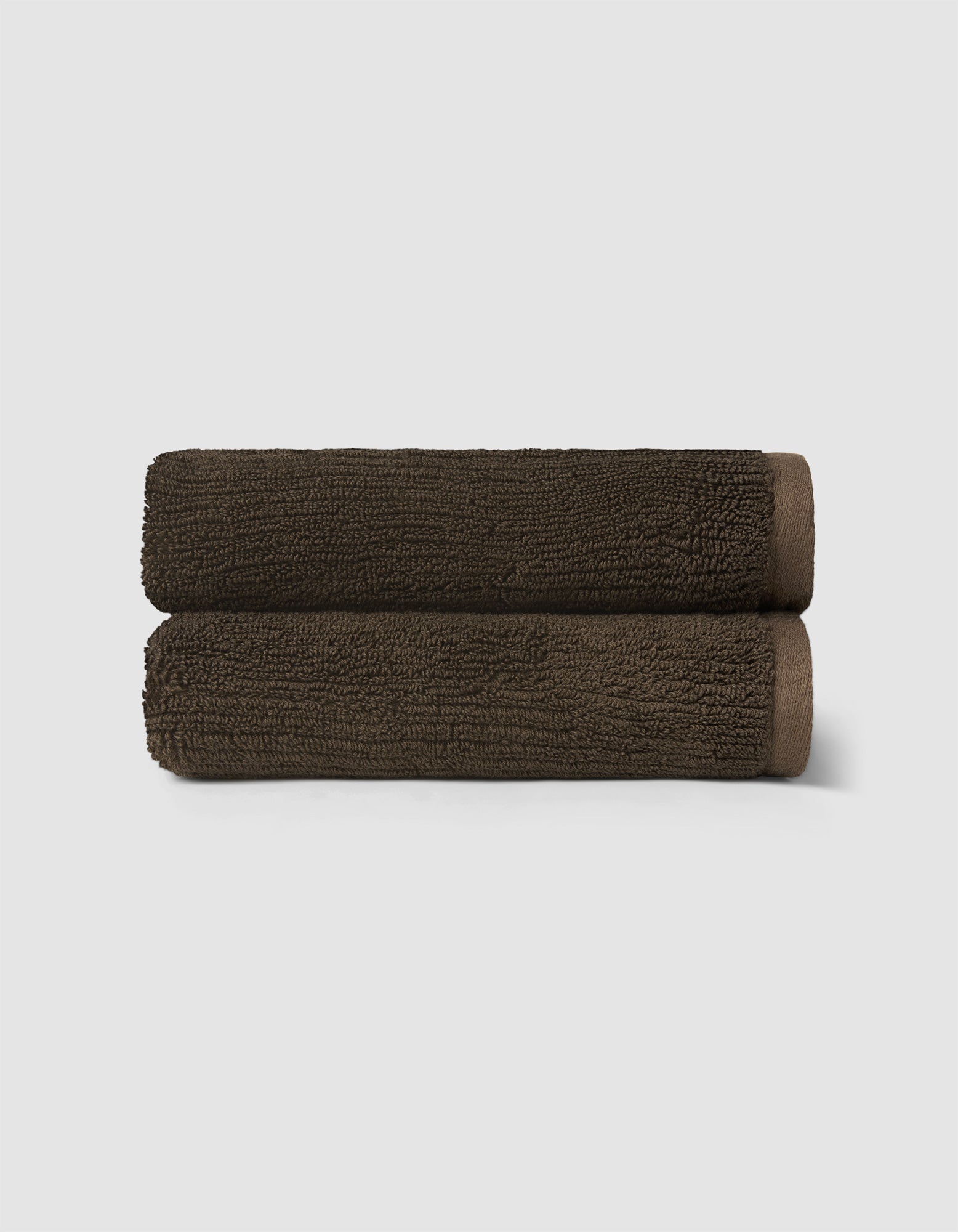 Ribbed Terry Hand Towels -