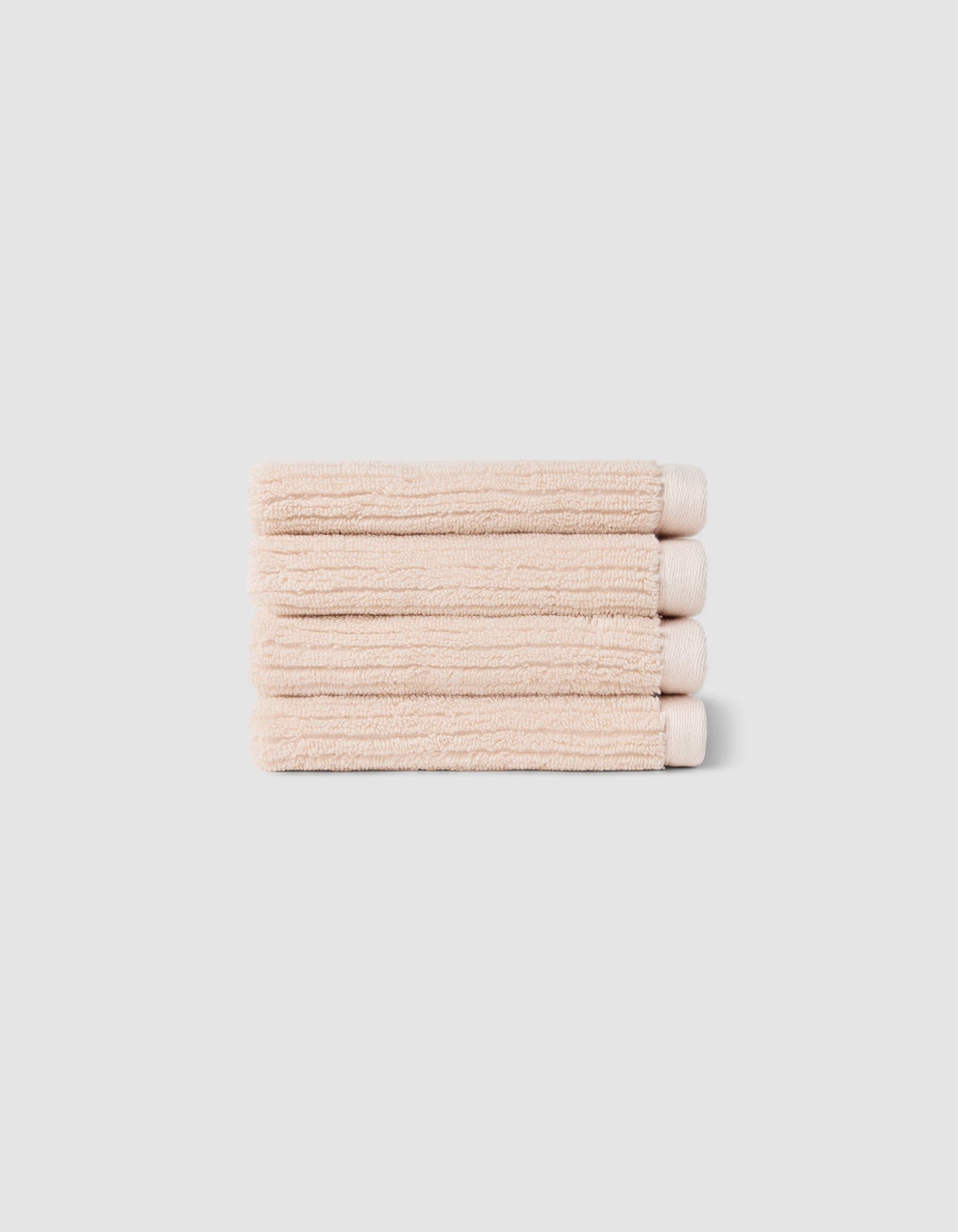 Ribbed Terry Bath Towel Set